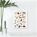 Picture of Animal Alphabet _GroupedProduct_Rectangle_Portrait_Canvas_