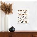 Picture of Animal Alphabet _GroupedProduct_Rectangle_Portrait_Canvas_