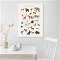 Picture of Animal Alphabet _GroupedProduct_Rectangle_Portrait_Canvas_