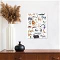 Picture of Animals of the World Alphabet      _GroupedProduct_Rectangle_Portrait_Canvas_