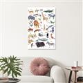 Picture of Animals of the World Alphabet      _GroupedProduct_Rectangle_Portrait_Canvas_