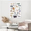 Picture of Animals of the World Alphabet      _GroupedProduct_Rectangle_Portrait_Canvas_