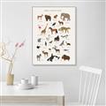 Picture of Animal Alphabet _GroupedProduct_Rectangle_Portrait_Canvas_Framed_