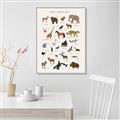 Picture of Animal Alphabet _GroupedProduct_Rectangle_Portrait_Canvas_Framed_