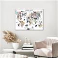 Picture of Animal World      _GroupedProduct_Rectangle_Landscape_Canvas_Framed_