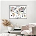 Picture of Animal World      _GroupedProduct_Rectangle_Landscape_Canvas_Framed_