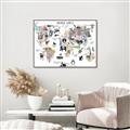 Picture of Animal World      _GroupedProduct_Rectangle_Landscape_Canvas_Framed_