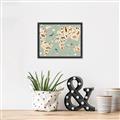 Picture of Animal Map _GroupedProduct_Rectangle_Landscape_Canvas_Framed_