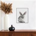 Picture of Button, the Bunny _GroupedProduct_Rectangle_Portrait_Canvas_Framed_