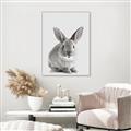Picture of Button, the Bunny _GroupedProduct_Rectangle_Portrait_Canvas_Framed_