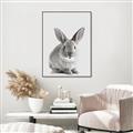 Picture of Button, the Bunny _GroupedProduct_Rectangle_Portrait_Canvas_Framed_