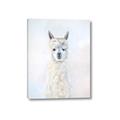Picture of White Llama _GroupedProduct_Rectangle_Portrait_Canvas_