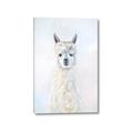 Picture of White Llama _GroupedProduct_Rectangle_Portrait_Canvas_
