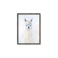 Picture of White Llama _GroupedProduct_Rectangle_Portrait_Canvas_Framed_