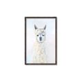 Picture of White Llama _GroupedProduct_Rectangle_Portrait_Canvas_Framed_