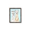 Picture of Friendly Llamas  _GroupedProduct_Rectangle_Portrait_Canvas_Framed_