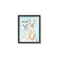 Picture of Friendly Llamas  _GroupedProduct_Rectangle_Portrait_Canvas_Framed_
