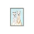 Picture of Friendly Llamas  _GroupedProduct_Rectangle_Portrait_Canvas_Framed_