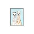Picture of Friendly Llamas  _GroupedProduct_Rectangle_Portrait_Canvas_Framed_