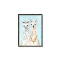 Picture of Friendly Llamas  _GroupedProduct_Rectangle_Portrait_Canvas_Framed_