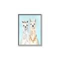 Picture of Friendly Llamas  _GroupedProduct_Rectangle_Portrait_Canvas_Framed_