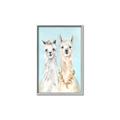 Picture of Friendly Llamas  _GroupedProduct_Rectangle_Portrait_Canvas_Framed_
