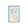 Picture of Friendly Llamas  _GroupedProduct_Rectangle_Portrait_Canvas_Framed_