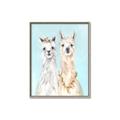 Picture of Friendly Llamas  _GroupedProduct_Rectangle_Portrait_Canvas_Framed_
