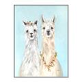 Picture of Friendly Llamas  _GroupedProduct_Rectangle_Portrait_Canvas_Framed_