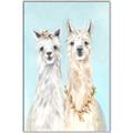 Picture of Friendly Llamas  _GroupedProduct_Rectangle_Portrait_Canvas_Framed_