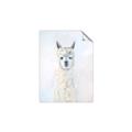 Picture of White Llama _GroupedProduct_Rectangle_Portrait_Unframed_Print_Only_