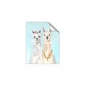 Picture of Friendly Llamas  _GroupedProduct_Rectangle_Portrait_Unframed_Print_Only_