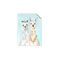 Picture of Friendly Llamas  _GroupedProduct_Rectangle_Portrait_Unframed_Print_Only_