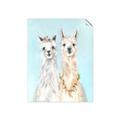 Picture of Friendly Llamas  _GroupedProduct_Rectangle_Portrait_Unframed_Print_Only_