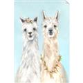 Picture of Friendly Llamas  _GroupedProduct_Rectangle_Portrait_Unframed_Print_Only_