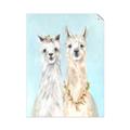 Picture of Friendly Llamas  _GroupedProduct_Rectangle_Portrait_Unframed_Print_Only_