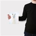 Picture of White Llama _GroupedProduct_Rectangle_Portrait_Canvas_