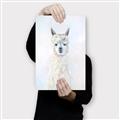 Picture of White Llama _GroupedProduct_Rectangle_Portrait_Canvas_
