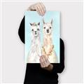 Picture of Friendly Llamas  _GroupedProduct_Rectangle_Portrait_Canvas_