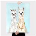 Picture of Friendly Llamas  _GroupedProduct_Rectangle_Portrait_Canvas_