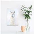 Picture of White Llama _GroupedProduct_Rectangle_Portrait_Canvas_