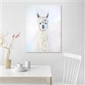 Picture of White Llama _GroupedProduct_Rectangle_Portrait_Canvas_