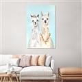 Picture of Friendly Llamas  _GroupedProduct_Rectangle_Portrait_Canvas_