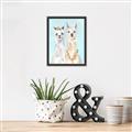 Picture of Friendly Llamas  _GroupedProduct_Rectangle_Portrait_Canvas_Framed_