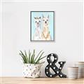 Picture of Friendly Llamas  _GroupedProduct_Rectangle_Portrait_Canvas_Framed_