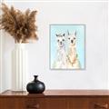 Picture of Friendly Llamas  _GroupedProduct_Rectangle_Portrait_Canvas_Framed_