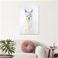 Picture of White Llama _GroupedProduct_Rectangle_Portrait_Unframed_Print_Only_