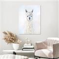 Picture of White Llama _GroupedProduct_Rectangle_Portrait_Unframed_Print_Only_