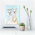 Picture of Friendly Llamas  _GroupedProduct_Rectangle_Portrait_Unframed_Print_Only_