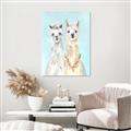 Picture of Friendly Llamas  _GroupedProduct_Rectangle_Portrait_Unframed_Print_Only_